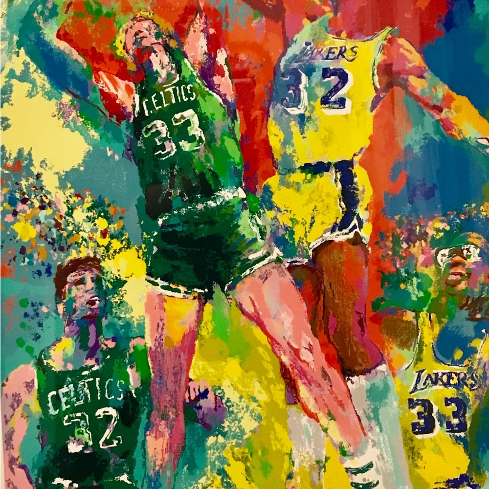 Colorful Basketball Art Print